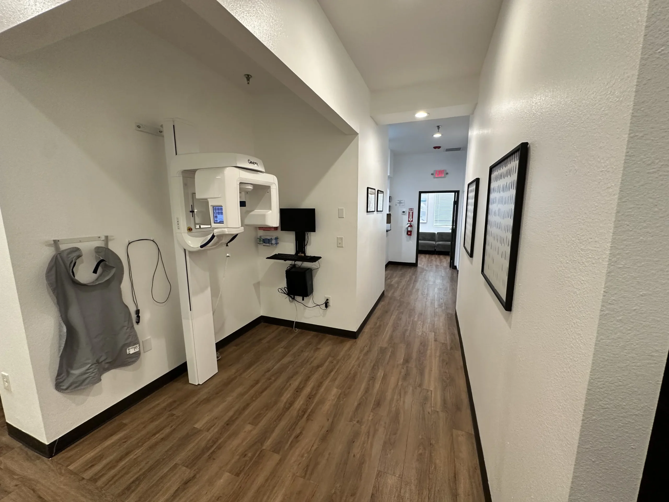 Our Family Dental Office Flower Mound X-Ray Machine in Lobby